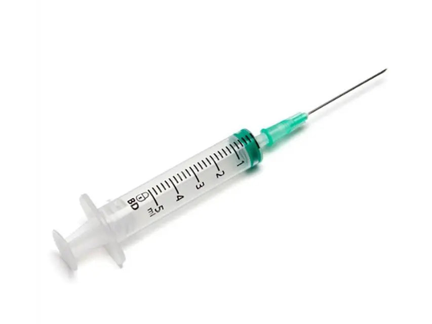 Seringue Emerald avec aiguille 5ml 21Gx40mm