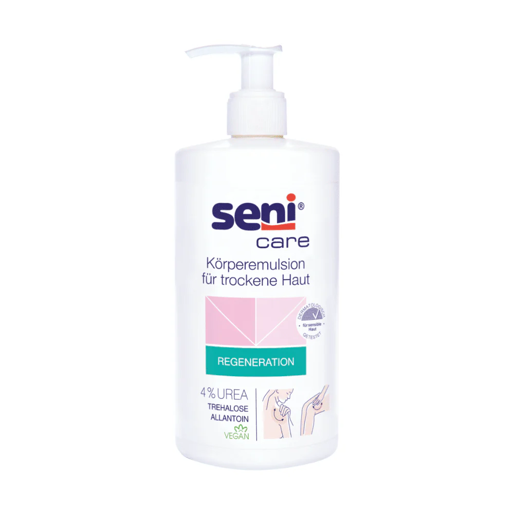 Émulsion hydratante peau sèche