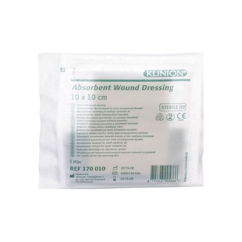 Lot de compresses absorbantes stérile