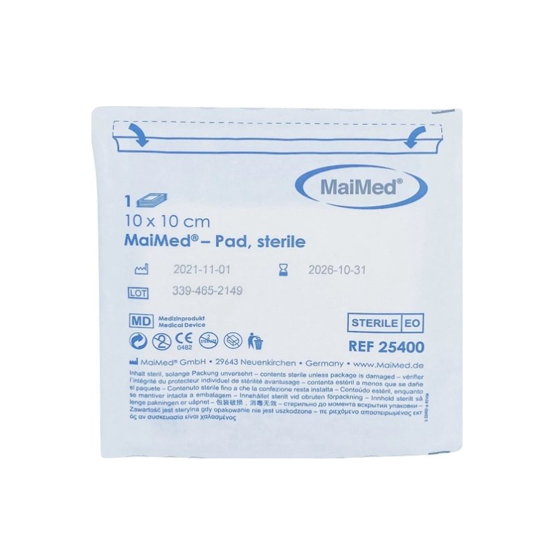 Lot de compresses absorbantes