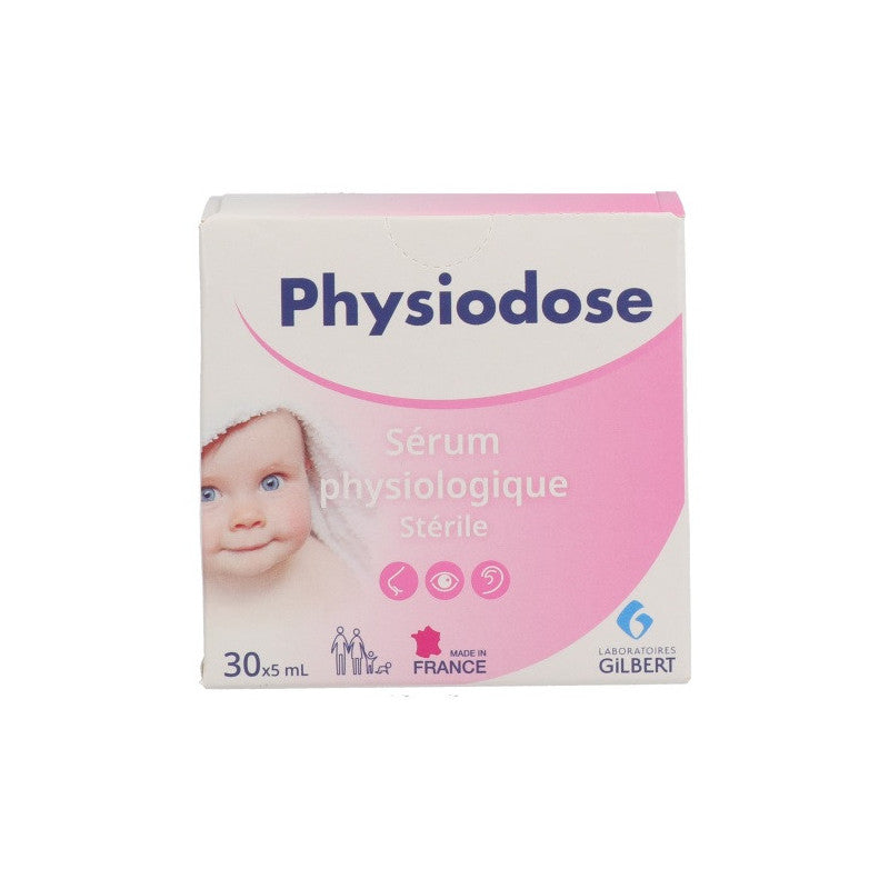 Sérum physiologique Physiodose